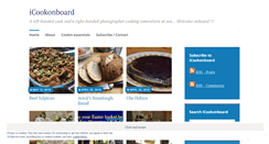 Desktop Screenshot of icookonboard.com